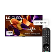 LG 65 Inch LG OLED evo G4 4K Smart TV Dolby Vision 2024 - Wall Mount Version, OLED65G46LA